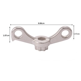 Wjelet Bicycle Crank Removal Tool, 2 in 1 Bicycle Crank Puller Tool, Bicycle Repair Tool Sets, Crank Puller Bicycle for Easy Disassembly Bicycle Crank and Bottom Bracket Tool