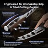 SYOKAMI Cheese Cutter Knife, 5.5" Serrated tomato knife for block