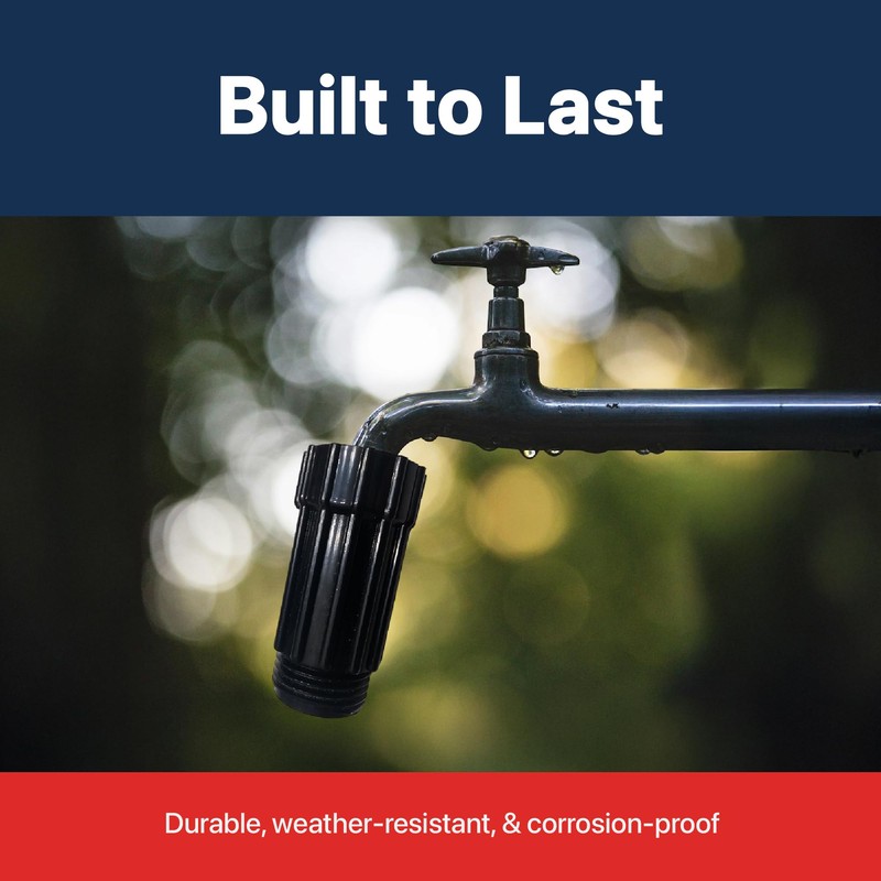 K-IT Drip Regulator - 25 PSI Hose Thread Pressure Regulator