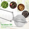 Yeenano Tea Strainer,2 PCS Stainless Steel Tea Infuser with Handle