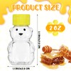 Lemecima 48 Pcs 2 oz Plastic Honey Bear Bottle Bear
