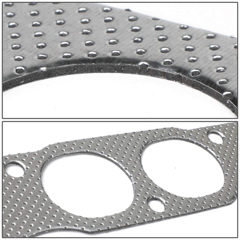 Aluminum Exhaust Manifold Header Gasket Set Compatible with 99-09 Honda