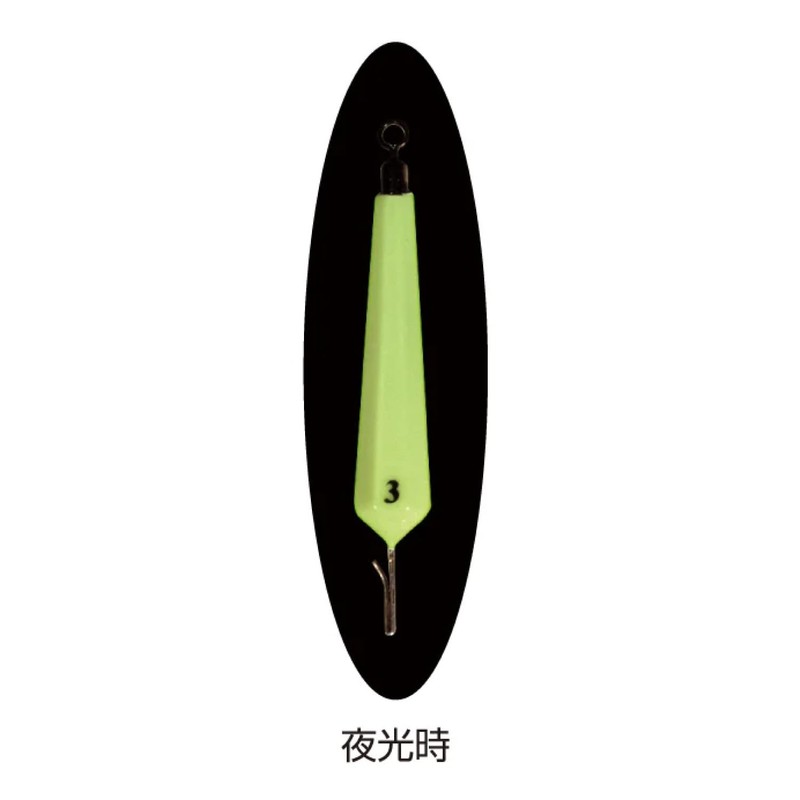 Sasame SAT91 Wakasagi Oniraku 6-sided Luminous Sinker 0.2 oz (4