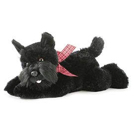 Aurora® Adorable Flopsie™ Mr. Nick™ Stuffed Animal - Playful Ease - Timeless Companions - Black 12 Inches