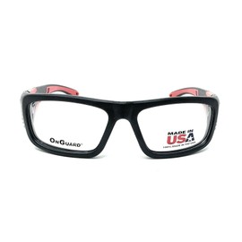 OnGuard Safety Eyewear RxAble Goggles US-110S Black/Red Metal Free 59mm USA