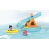 PLAYMOBIL Junior Aqua 71687 Bath Island with Water Slide, Including