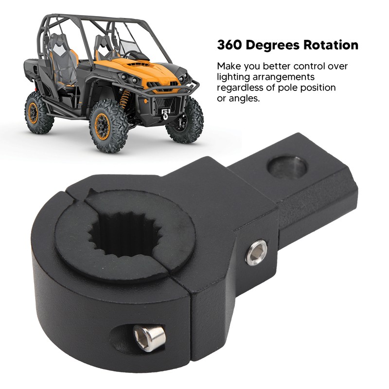 Light Bar Mount Kit 30mm 360 Degrees Rotating Light Bar