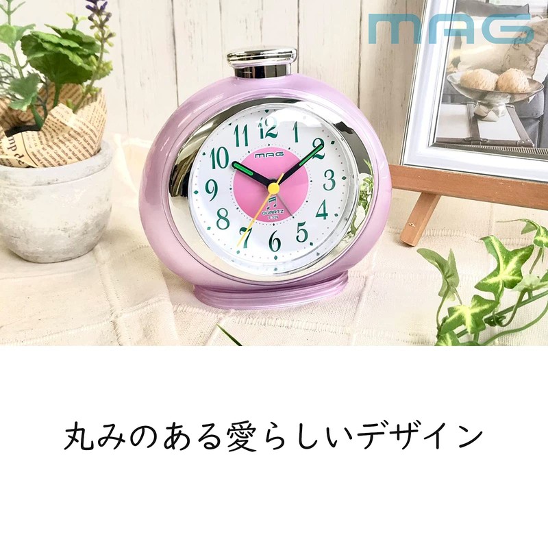 Mag (Mag) Alarm Clock Fruity Analog Display 16 Songs merodyi-ara-mu