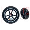 TRI-RACER 4" x 1.40" 3 Spoke Composite Mag Wheelchair Caster
