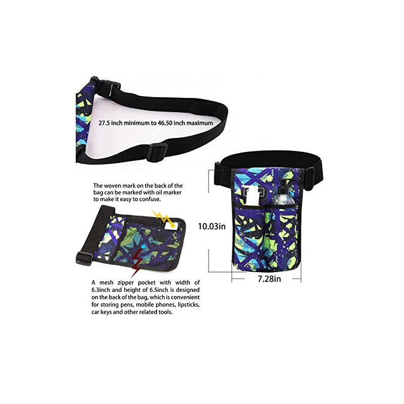 Bolsa de botella de masaje para terapeuta de masaje, funda