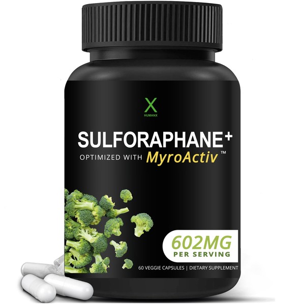 HUMANX HUMANX Sulforaphane+ 602mg - USA Third Party Tested -