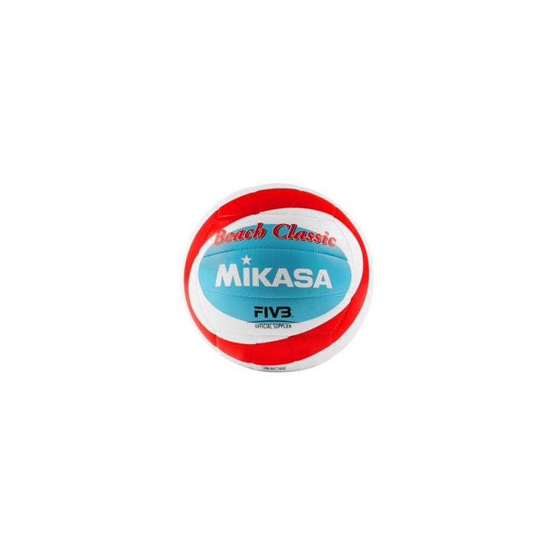 Mikasa Volleyball Beach Classic BV543C-VXB-RSB Football, Adult, Unisex, Multicoloured (Multicolour),