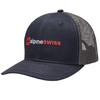 Alpine Swiss Trucker Hat Snapback Mesh Back Cap Adjustable Breathable