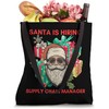 Santa is hiring supply chain manager, christmas supply chain Tote