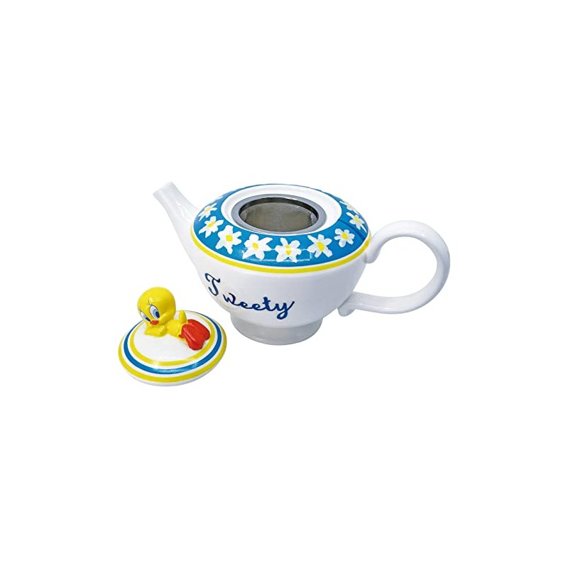 Looney Tunes SAN3835 Tweety Teapot, Approx. 16.9 fl oz (500