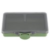 Fishing Tackle Box 2Pcs Multiple Compartments Box Organizer for Fishing