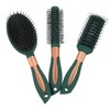 IWOWHERO Hair Brush Set Massage Comb Curling Brush Curved Vented