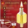 Pre Filled Hanukkah Menorah Oil Cups - Olive Oil Menorah