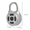 Universal Mini Wireless Metal Bluetooth Padlock Electronic Keyless Lock APP