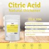 Mr.P Ingredients Citric Acid 500g Anhydrous Food Grade Gluten Free