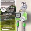 Sprinkler Timer Water Timer for Garden Hose 2 Zone, Auto