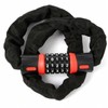Anti-Theft Combination Bicycle Lock with Spring Wire Chain (90cm Red) )DP65917 2ea