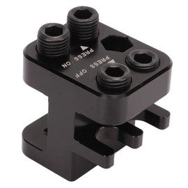 Master Link Press Tool, Motorcycle ATV Master Link Press Tool Billet Aluminum Black Anodized for 520 525 530 Chain