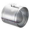PATIKIL 10" HVAC Duct Manual Volume Damper, Metal Adjustment Airflow