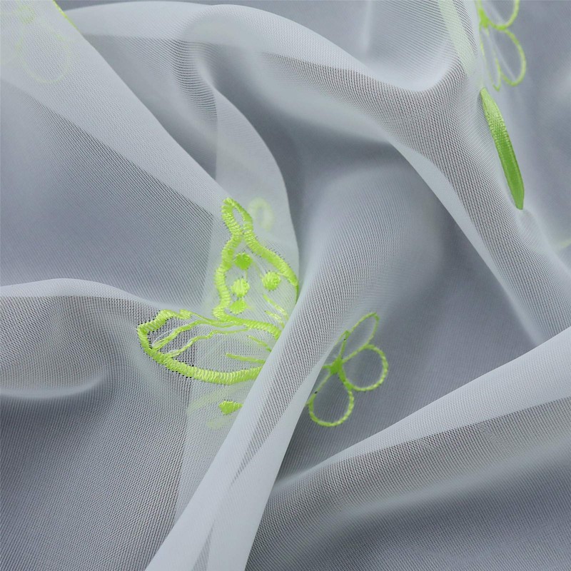 ESLIR Roman Blind, Kitchen Roman Curtain with Drawstring, Transparent Ribbon