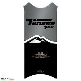 Resin Bike Motorcycle 3D Stickers Compatible with Yamaha Tenere 700 2023 2022 Neutral. Tank Protector Protection from Impact and Scratches. Resin Stickers - Made in Italy