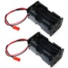 E-outstanding Battery Holder 2PCS 4 Cell AA Battery Case Box