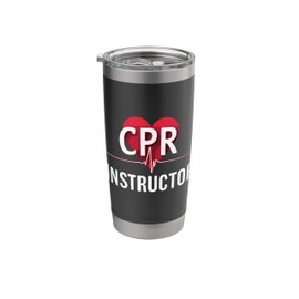 CPR Instructor First Aid Course, Care Emergency Coach Stainless Steel Insulated Tumbler
