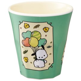Skater MTB2-A Tumbler Melamine Cup, 9.1 fl oz (270 ml), Sanrio Pochacco Party B