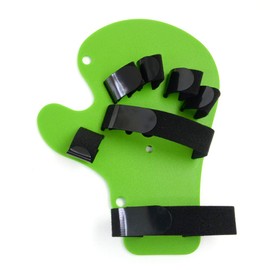 Asuniko Hand Stretch Board, Rehabilitation, For Left and Right Hand Exercise, Training Goods, Nursing (Green, Shoulder Straps)