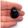 Jet Crystal Large Tumbled Stone - 1 Pc