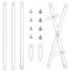 UNICRAFTALE Pottery Gauge Throwing Tool White Pottery Height Measuring Ruler