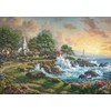 Schmidt Spiele 58628 Jigsaw Puzzle by the Sea Thomas Kinkade