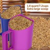 NRTFE Feed Scoop - Grain Scoop for Horse,Heavy Duty Plastic