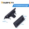 BOWAREPRO Roomster Tailgate Handle, Door Handle, Tailgate Button 5J0827566E, Door