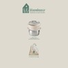 Bloomhouse 6-QT Triply Stainless Steel Dutch Oven w/Non-Stick Non-Toxic Ceramic