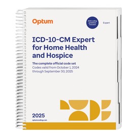 2025 ICD-10 Expert for Home Health and Hospice with guidelines (Spiral)