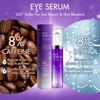 O.SECERT Under Eye Roller Serum|8% Caffeine Eye Cream for Dark