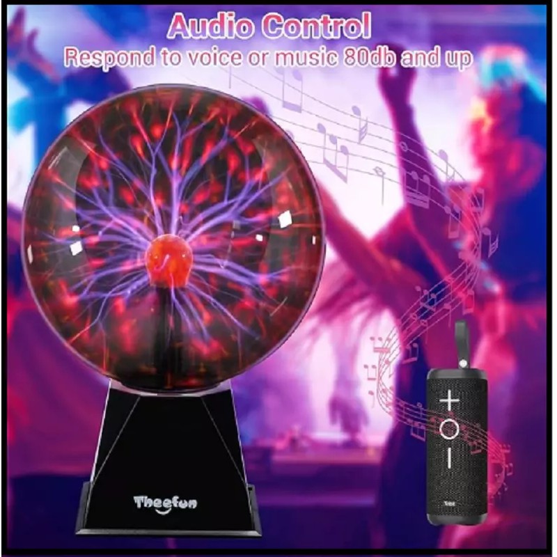 Unknown Theefun True 8 Inch Magic Plasma Ball , Touch