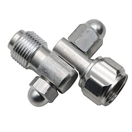 Tpaitlss 235486 7/8 Inch Airless Paint Spray Gun Swivel Joint - 180° Rotation, 3600 PSI Max Pressure, Nolyn Sealed, Universal Fit for Tip Extensions & Professional Sprayers