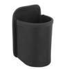 Motorcycle Water Cup Holder Black Drainage Holes Plug in Fixed