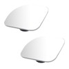 Fan Shape Blind Spot Car Mirror - 2" Frameless HD