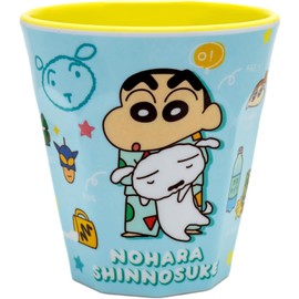 Tees Factory KS-5525539PJ Crayon Shin-chan Plastic Melamine Cup 9.5 fl oz (270 ml)