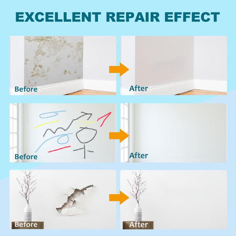 White Paint for Wall Touch up Paint for Walls, Portable