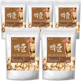 Domestic Baekchul Saper root, 250g (5 pieces) / 국산 백출 삽주뿌리 250g 5개