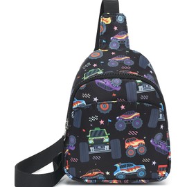CAMTOP Crossbody Bag Kids Sling Bag Shoulder Bag Chest Pack Small Cartoon Boys Girls Travel Cycling Skating 3-8 years old